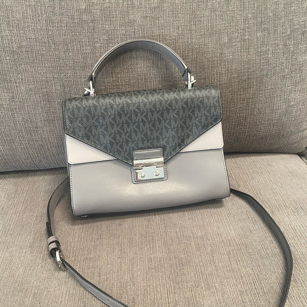 Michael Kors leather crossbody purse